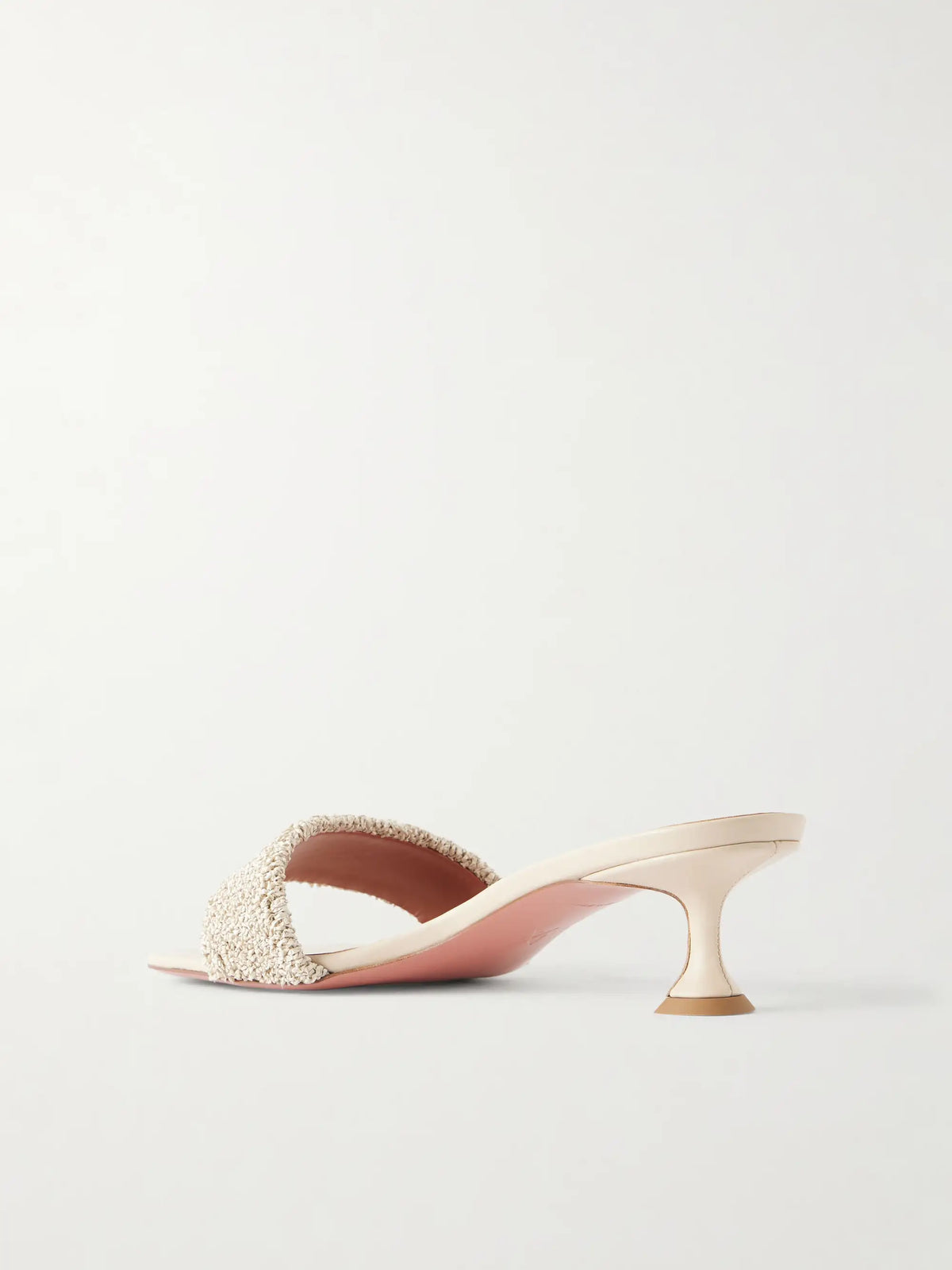 Andreea 45 Raffia Mules