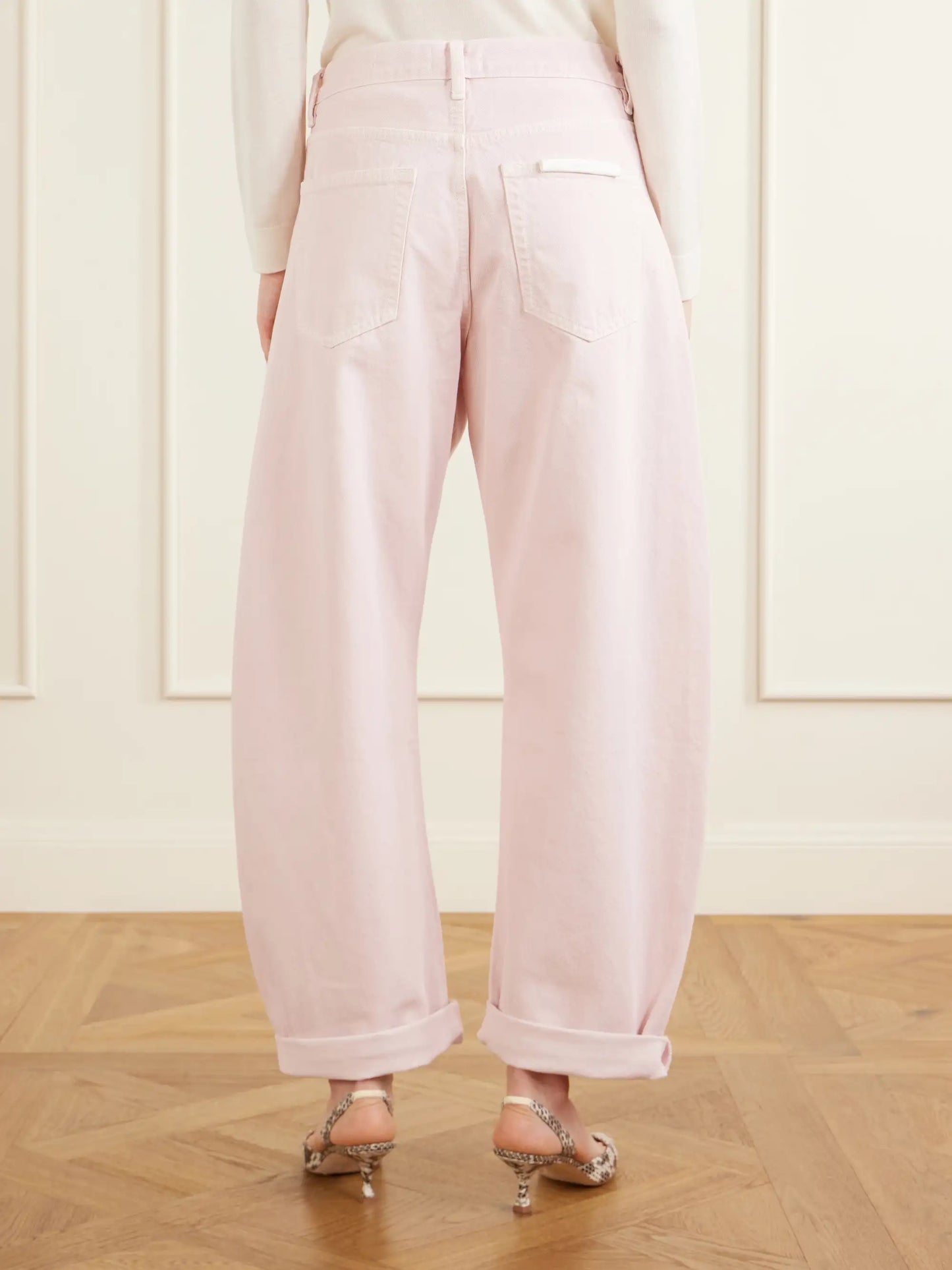 The Bubble High-rise Wide-leg Jeans