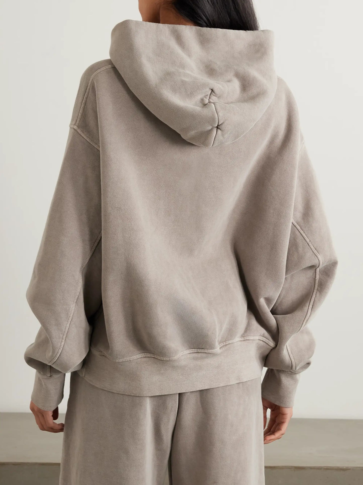 Cinch Cotton-jersey Hoodie