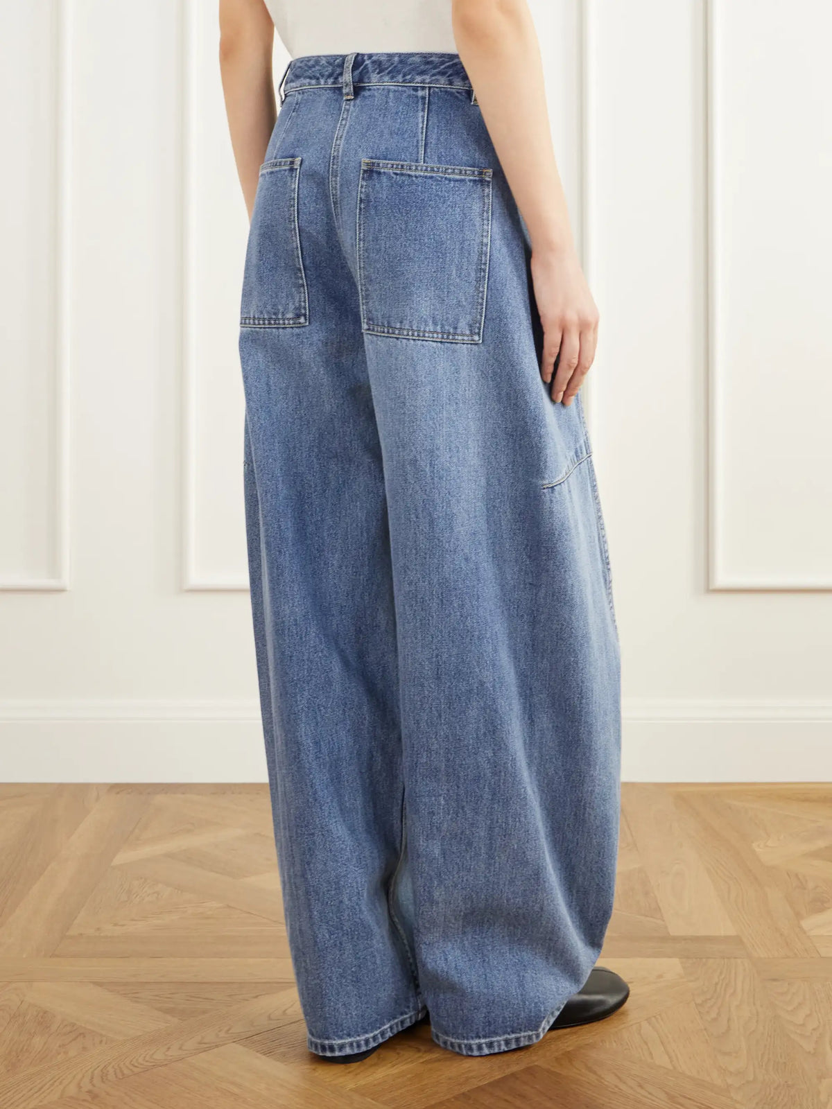 Tibi Sid Wide-leg Jeans