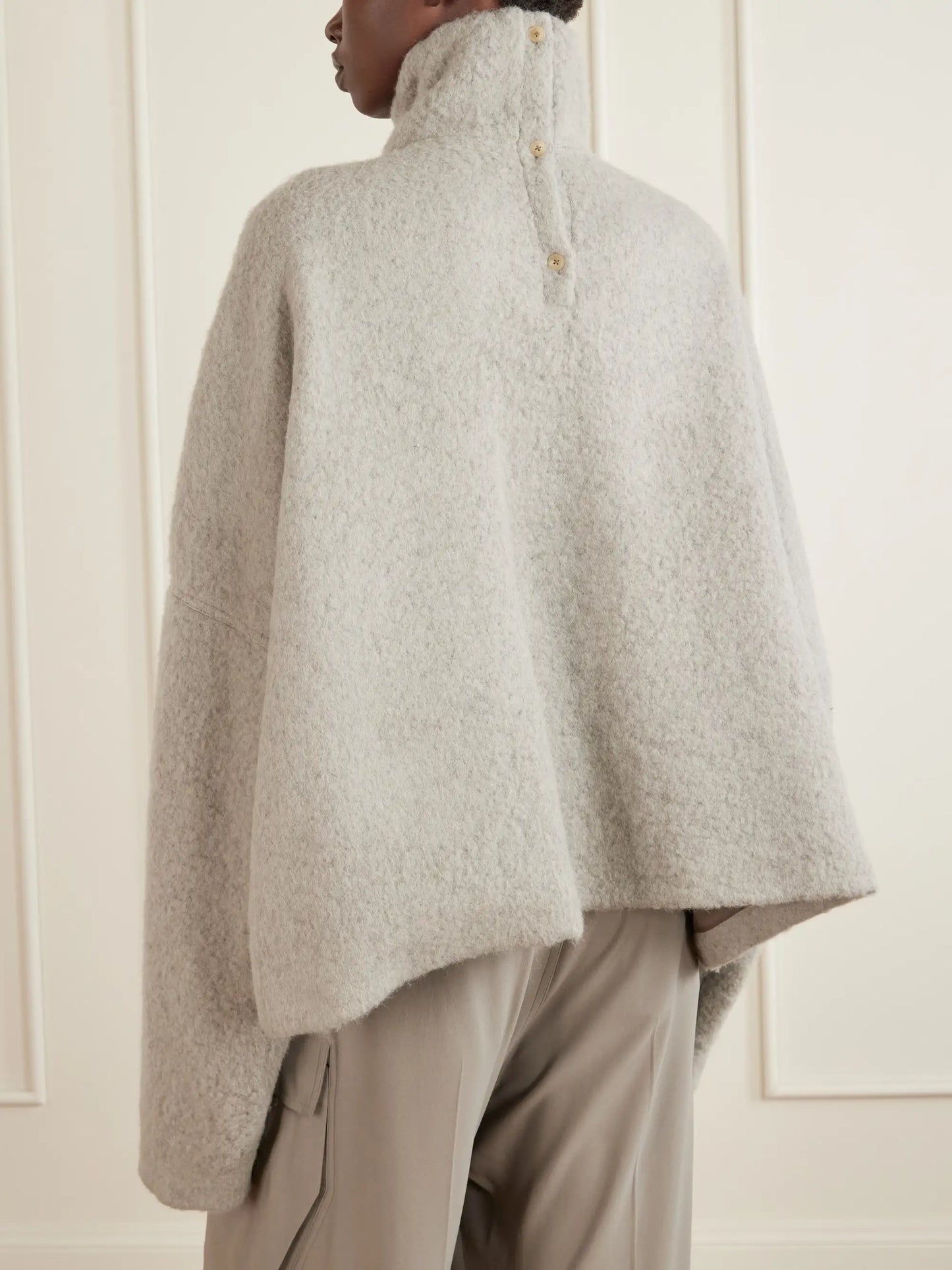 Jumbo Tabard Alpaca And Wool-blend Sweater