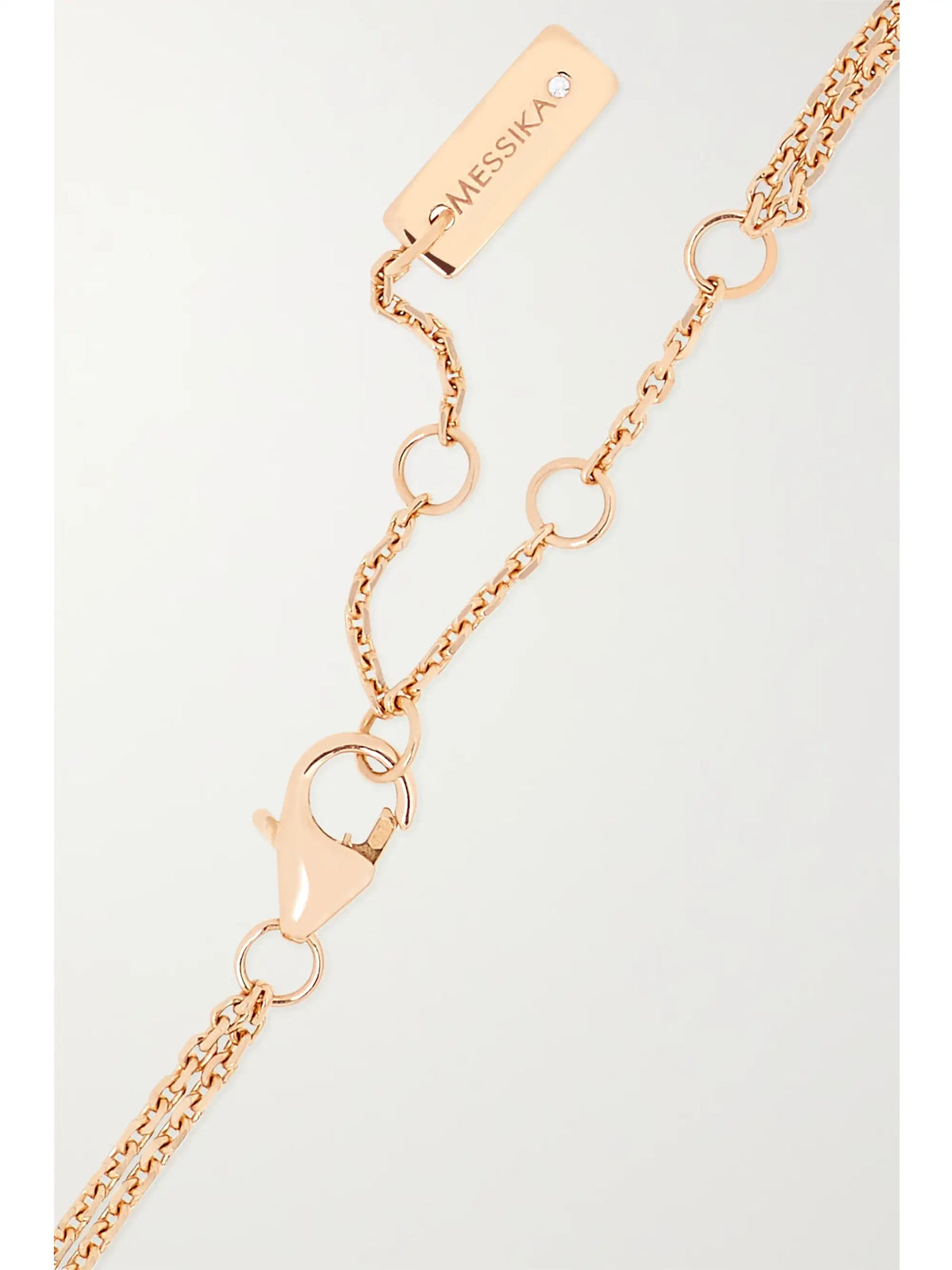 Move Classic 18-karat Pink Gold Diamond Bracelet
