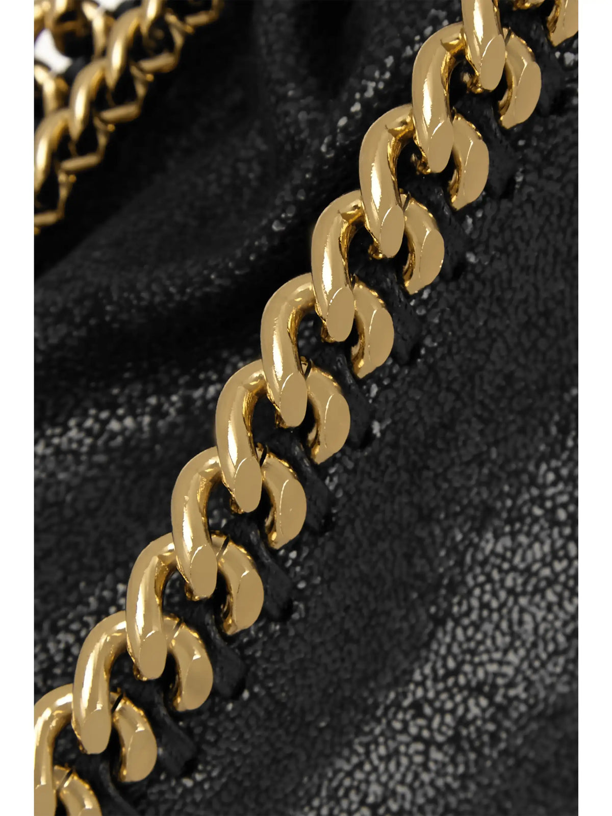 The Falabella Mini Faux Brushed-leather Shoulder Bag