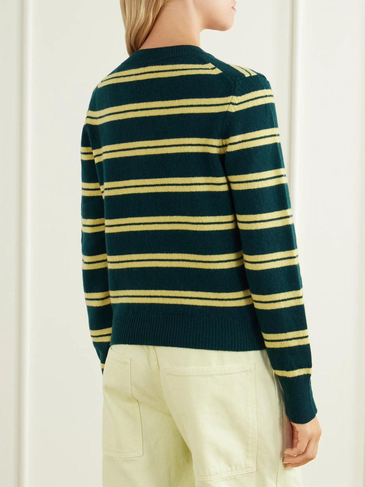 &Daughter Sligo Striped Wool Sweater