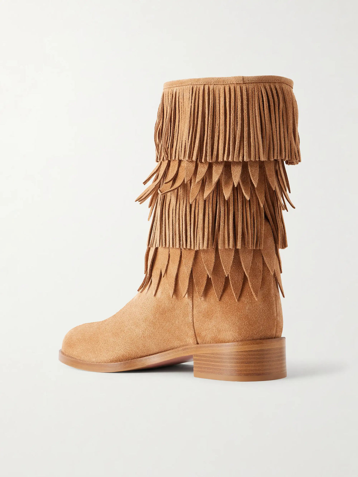 Maverick 35 Fringed Suede Boots