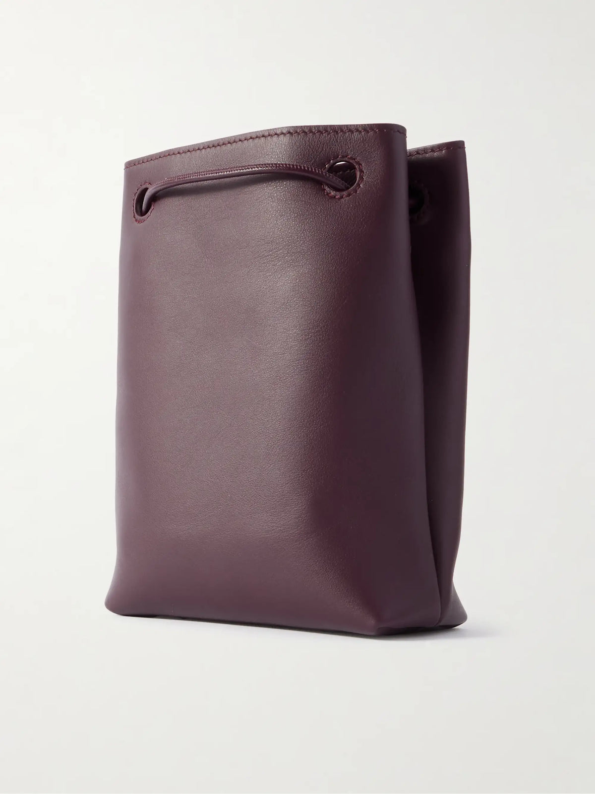 Pebble Embellished Leather Shoulder Bag