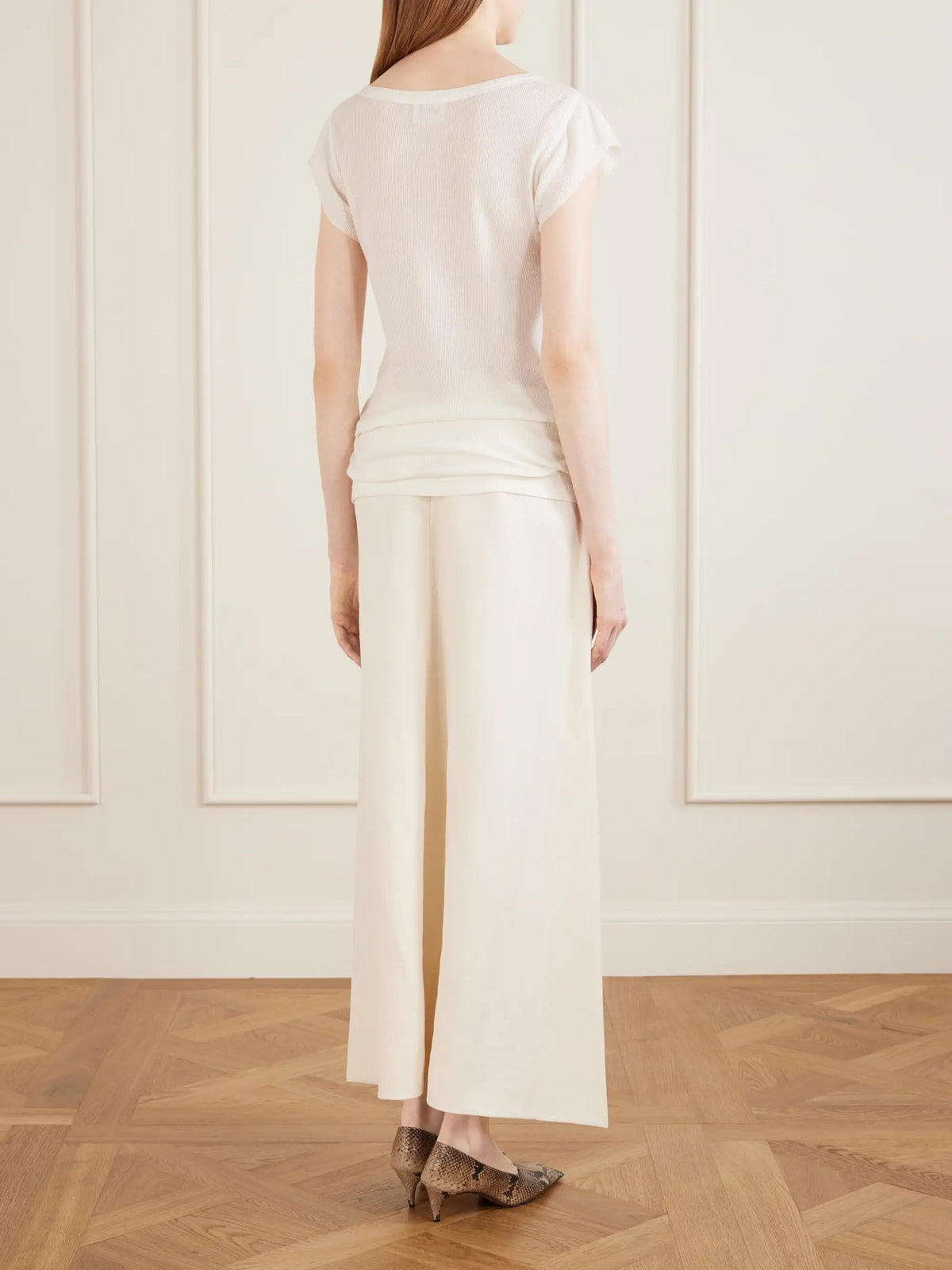 Angel Cotton And Cashmere-blend T-shirt