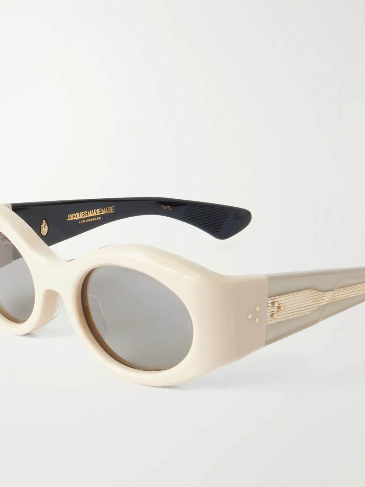 Jacques Marie Mage Gia Oversized Oval-frame Acetate Sunglasses