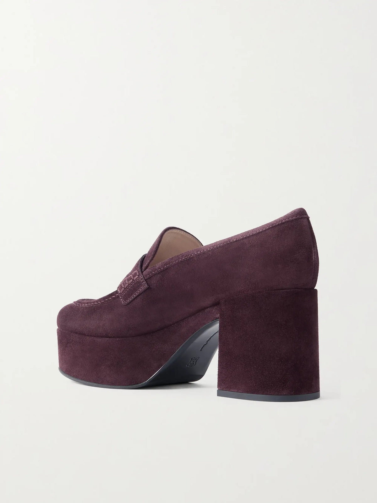 Jenna 75 Suede Platform Pumps