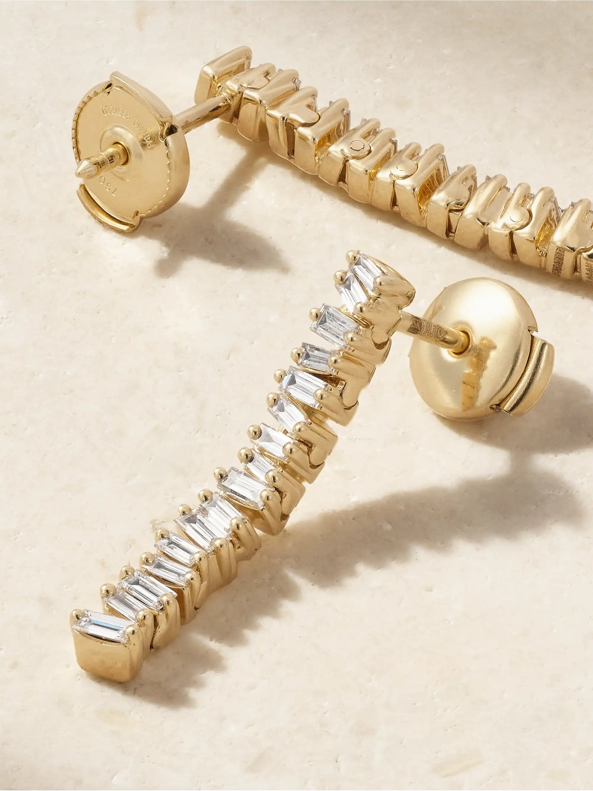 18-karat Gold Diamond Earrings
