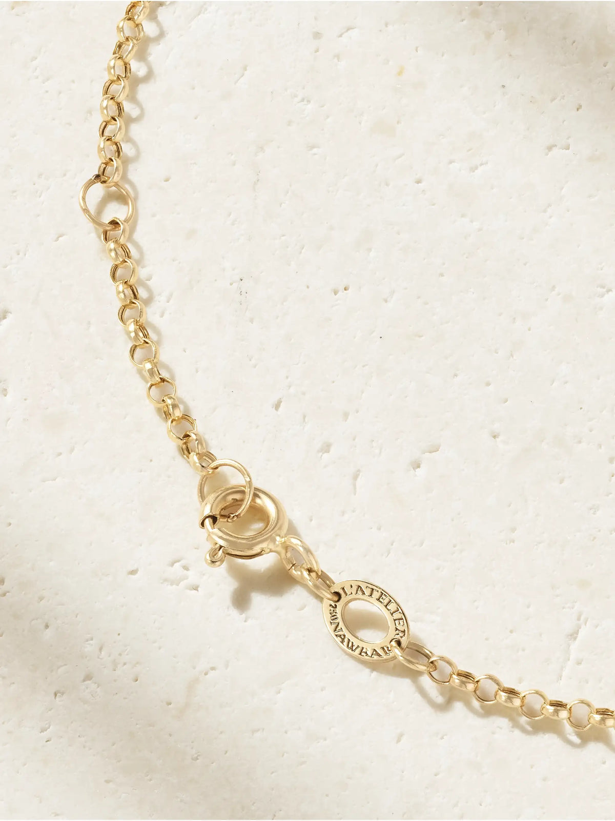 Sun Down 18-karat Gold Multistone Necklace