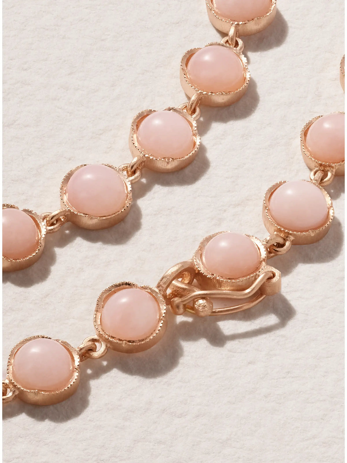 Classic 18-karat Rose Gold Opal Bracelet