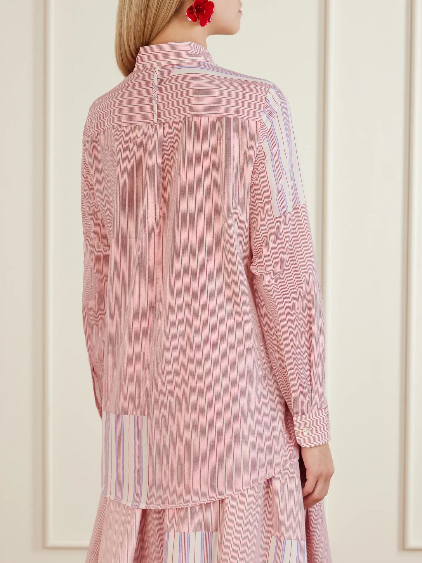 Baptiste Striped Cotton-voile Shirt