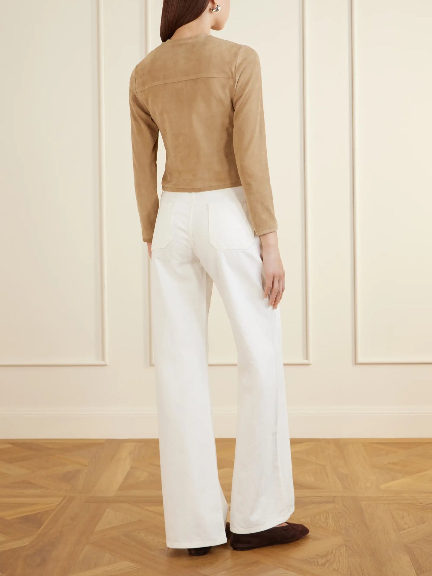 Astrid Suede Cardigan