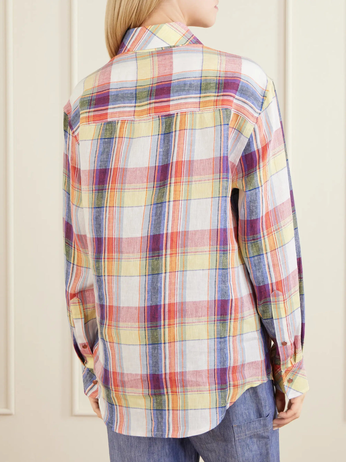 Daybreak Checked Linen Shirt