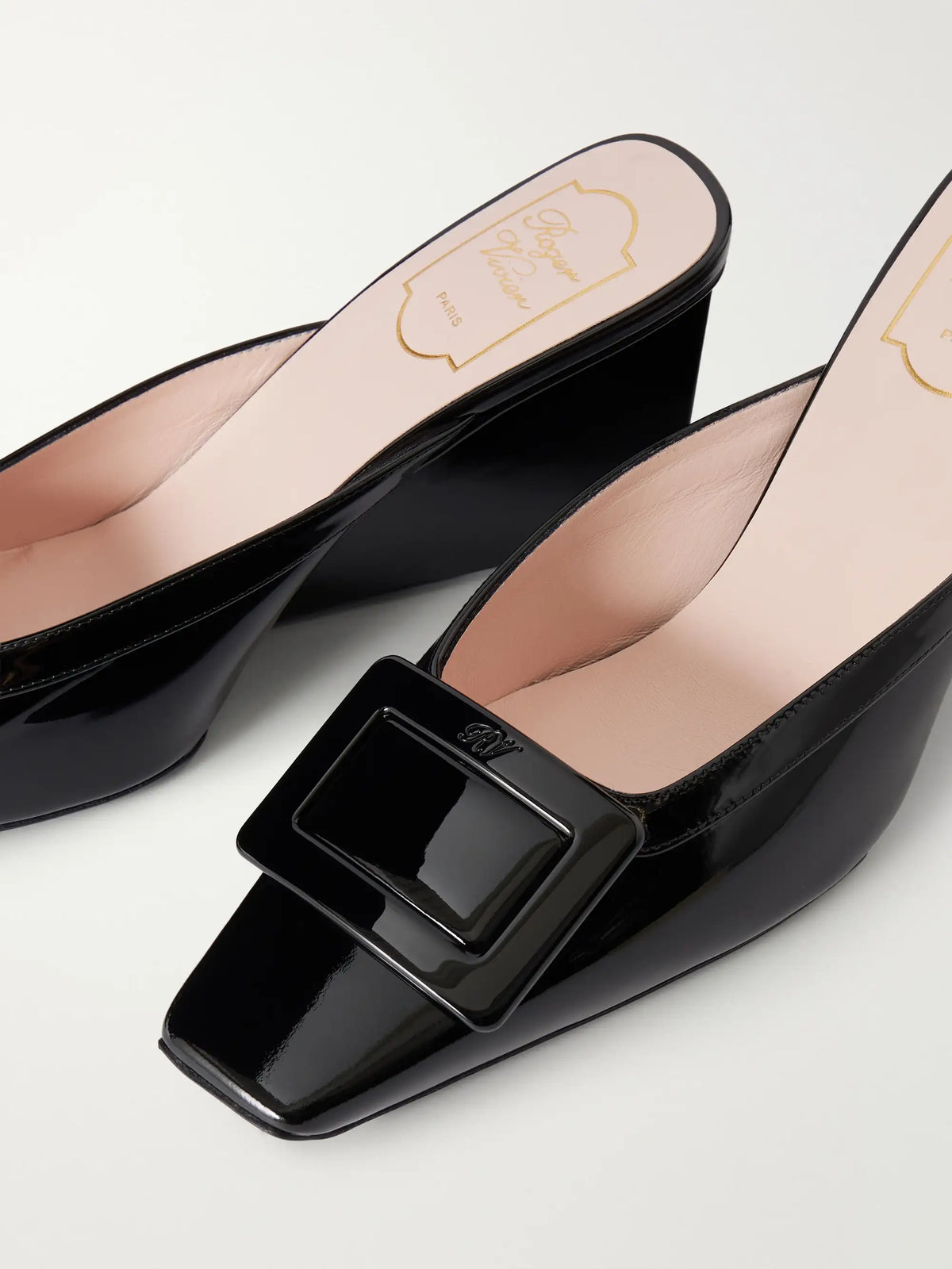 Belle Vivier 60 Leather Pumps