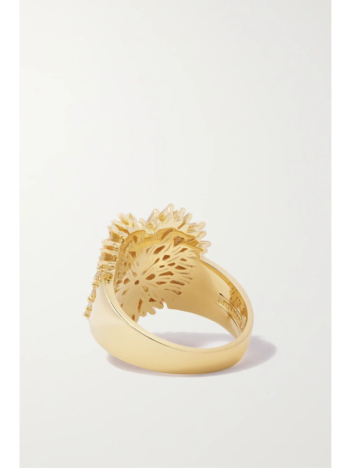 Heart 18-karat Gold Diamond Ring
