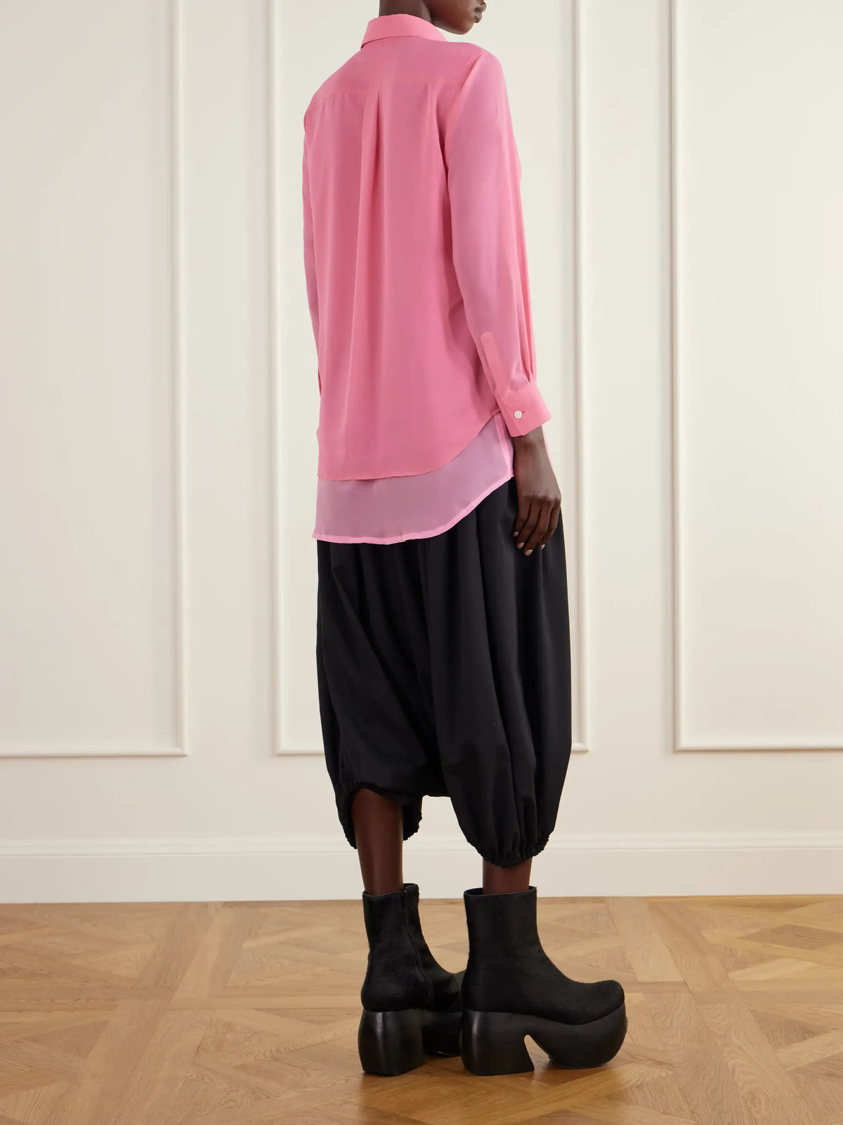 Comme des Garçons Layered Georgette Shirt