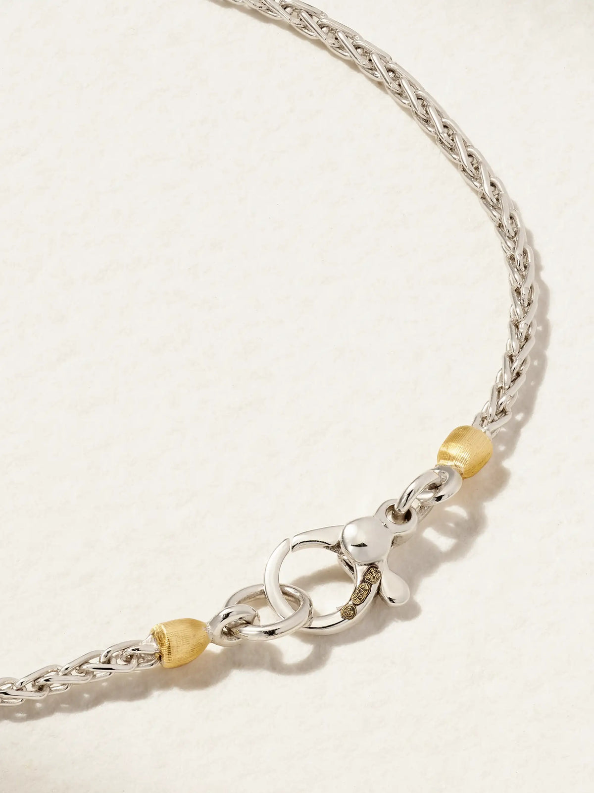 Ghirland 18-karat White And Yellow Gold, Diamond And Tsavorite Bracelet