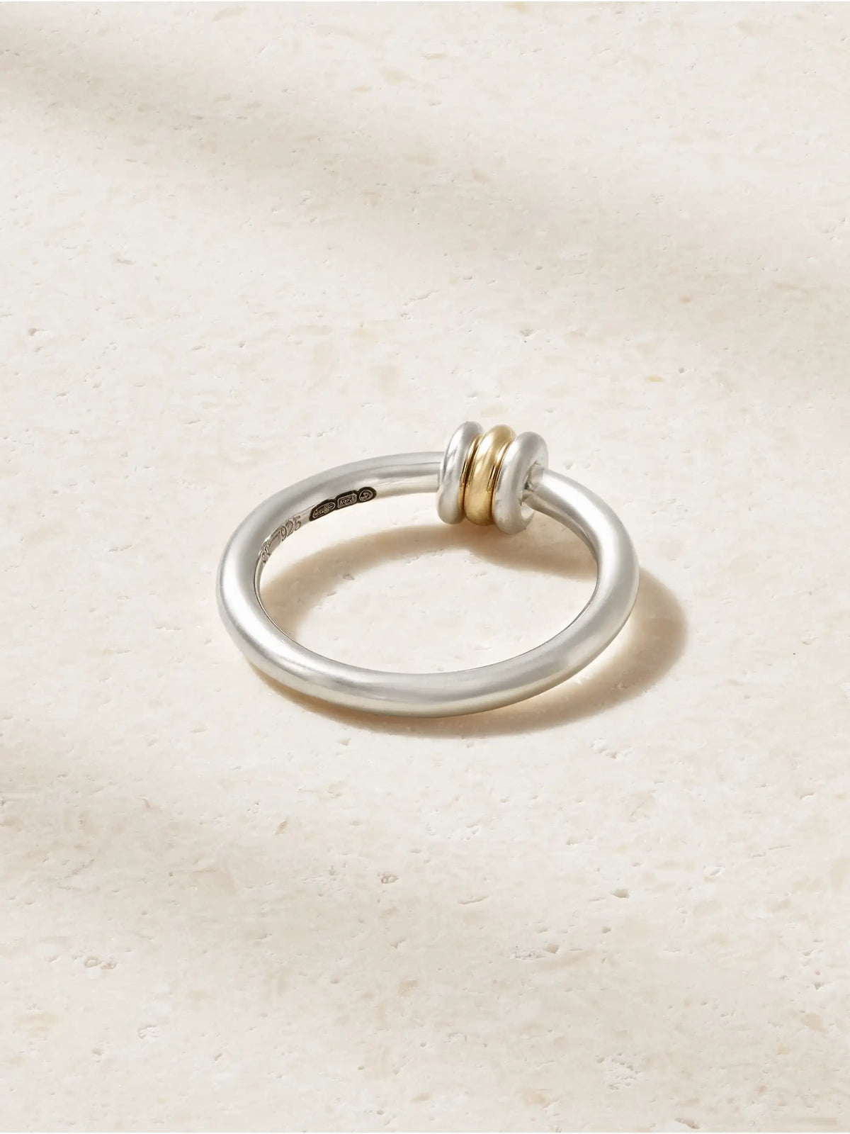 Sirius Sterling Silver And 18-karat Gold Ring