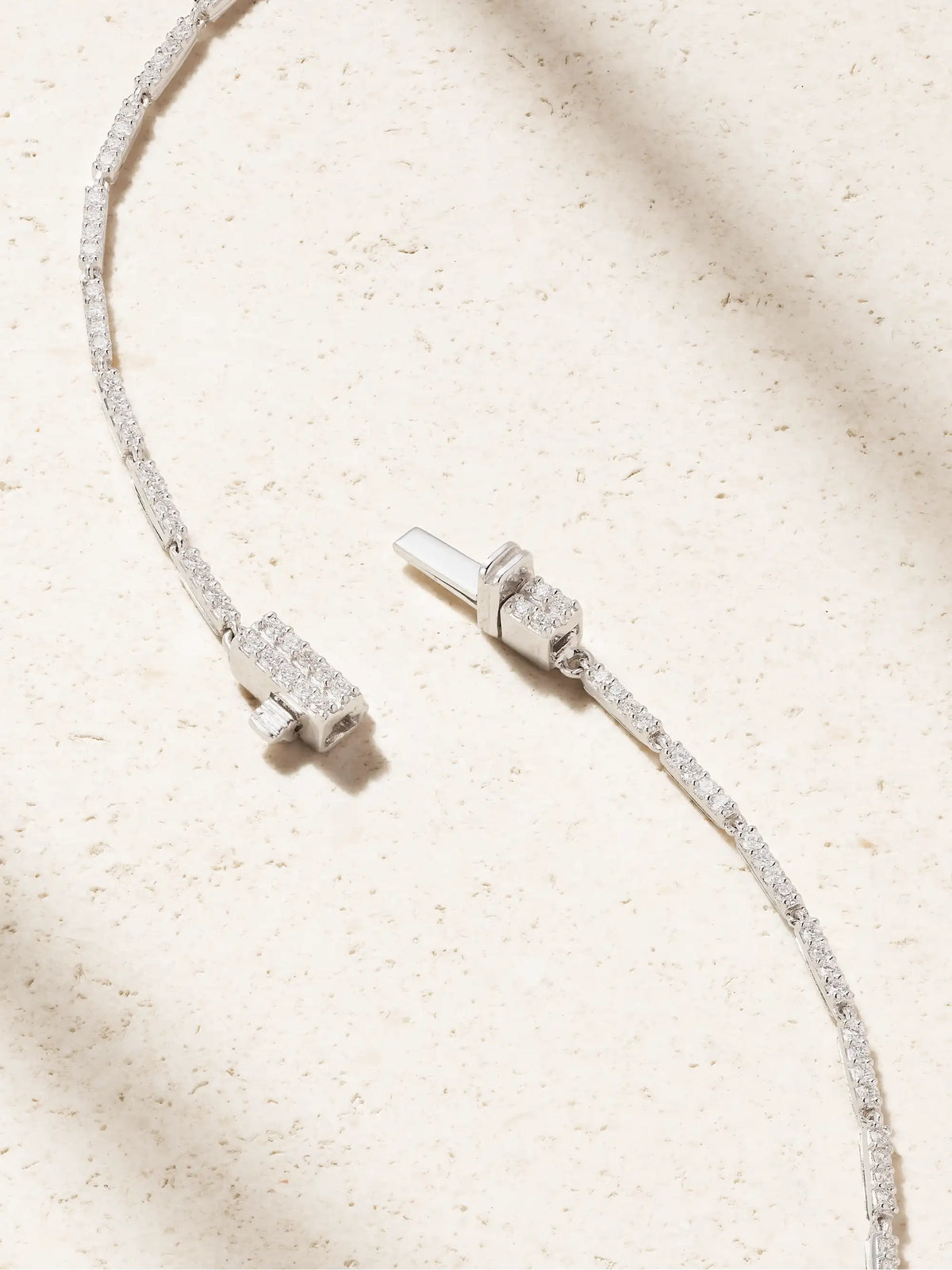 18-karat White And Yellow Gold Diamond Necklace