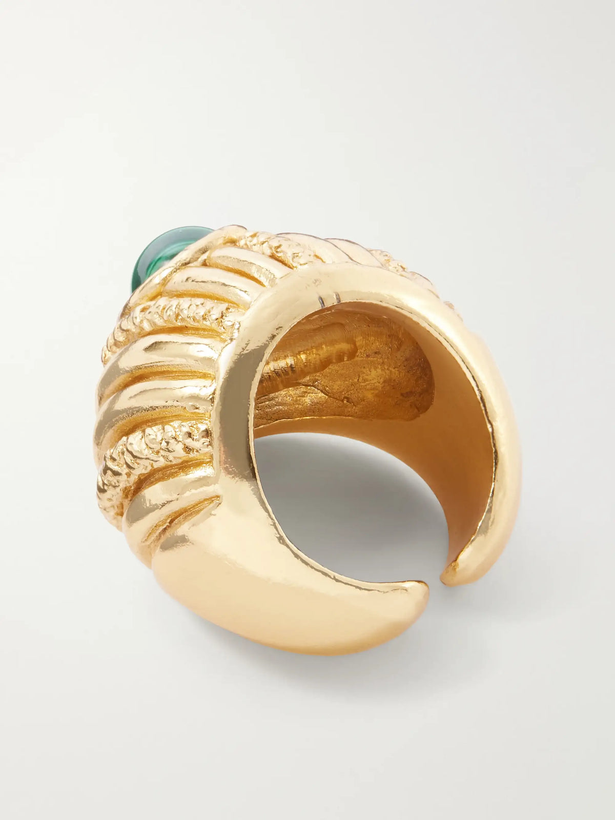 Paola Sighinolfi Reef Gold-plated Onyx Ring