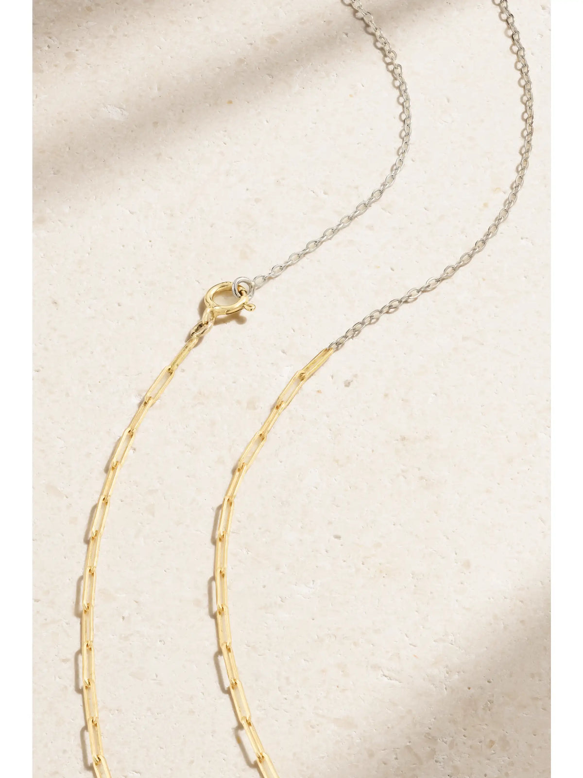18-karat White And Yellow Gold Necklace