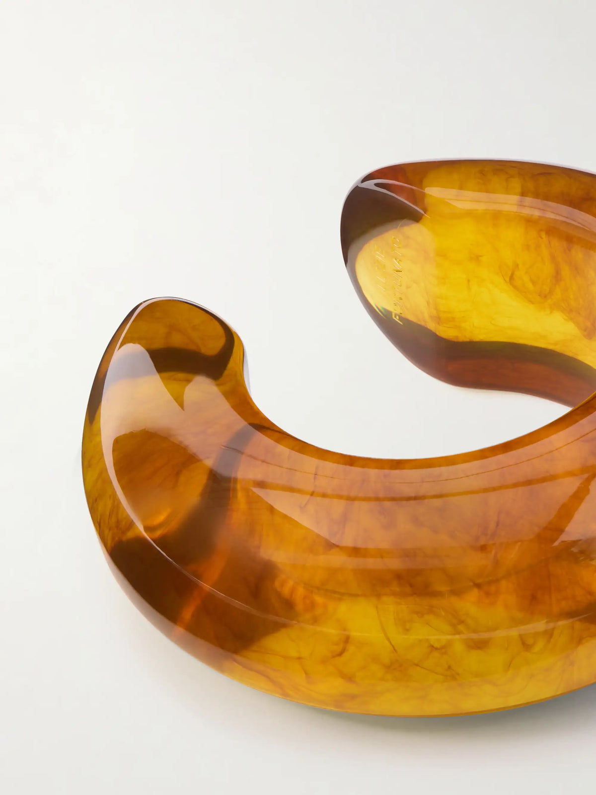 Arc Tortoiseshell Resin Cuff