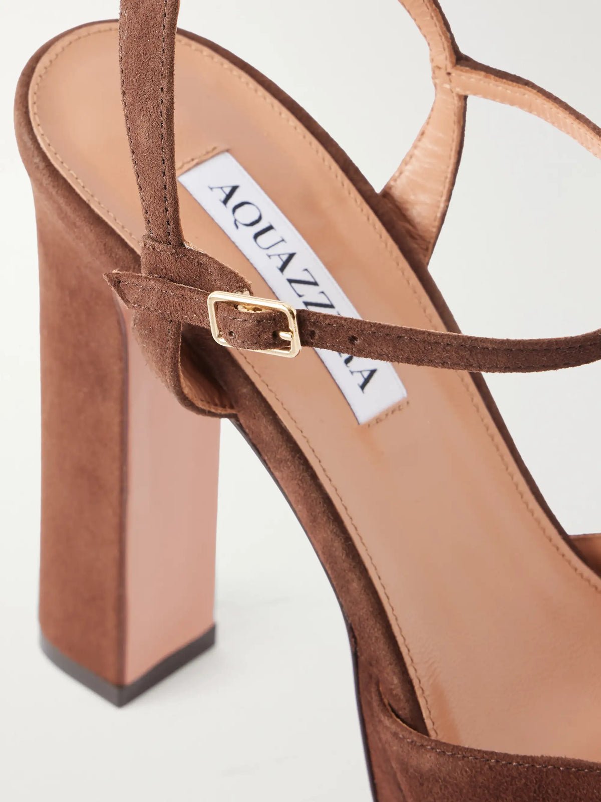 Amira 110 Suede Platform Pumps