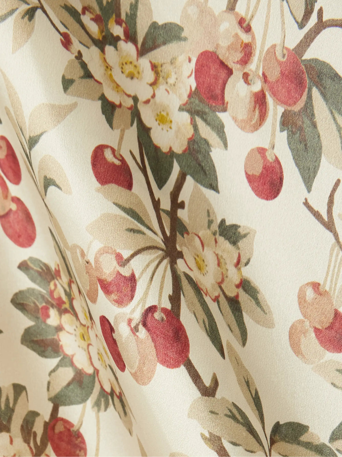 Fiona Lace-trimmed Floral-print Silk-satin Midi Dress
