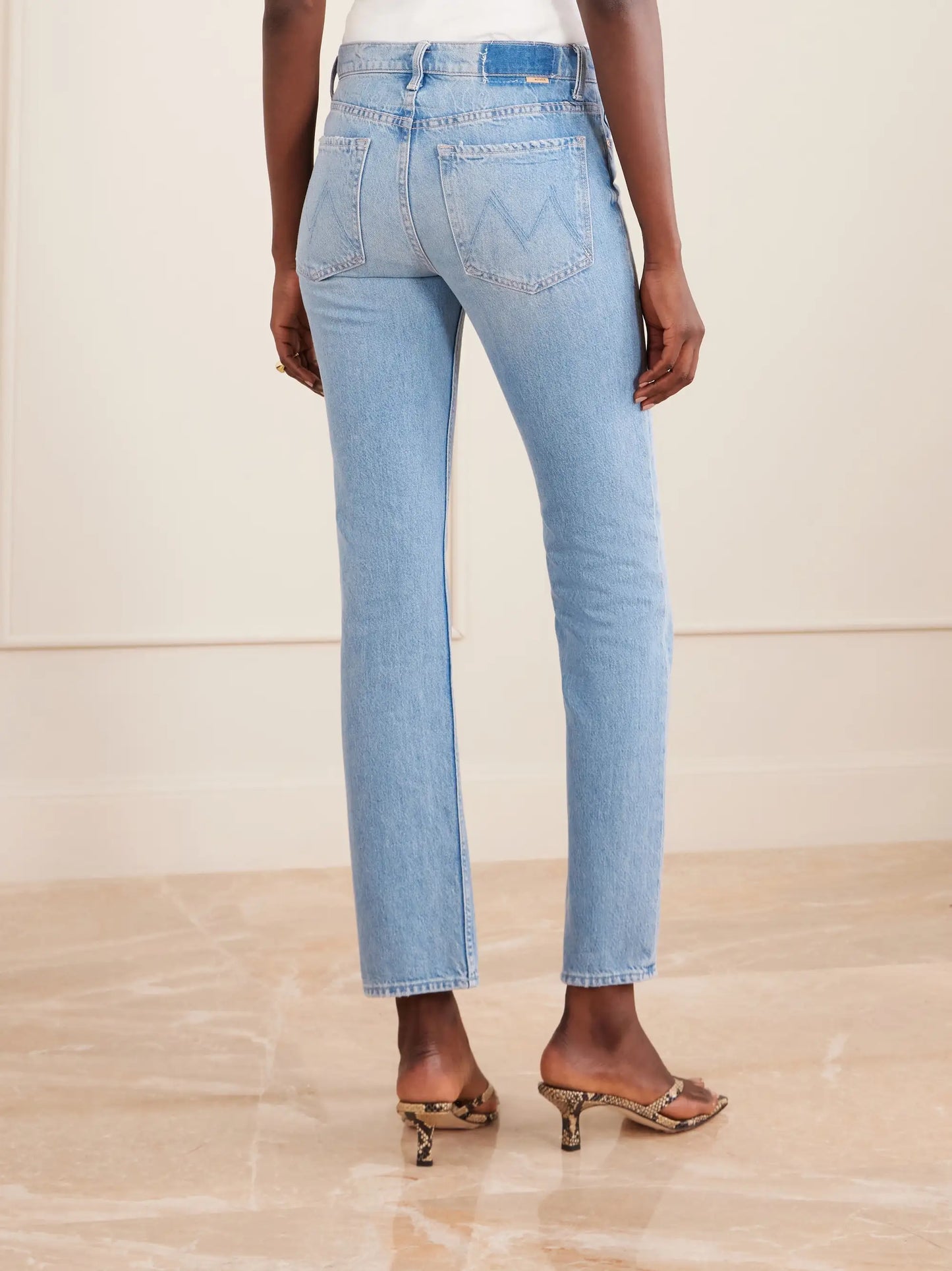The Tomcat Skimp High-rise Straight-leg Jeans