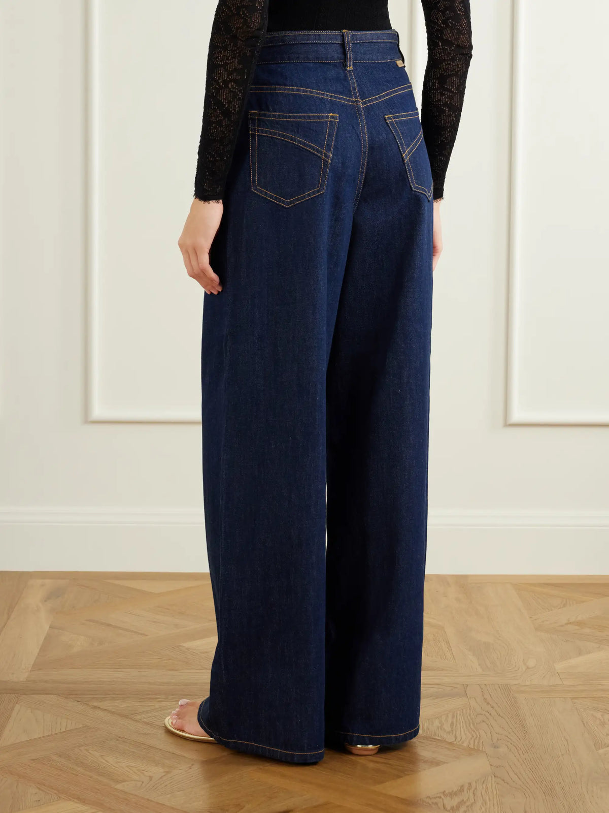 Zimmermann Belted Flared Jeans