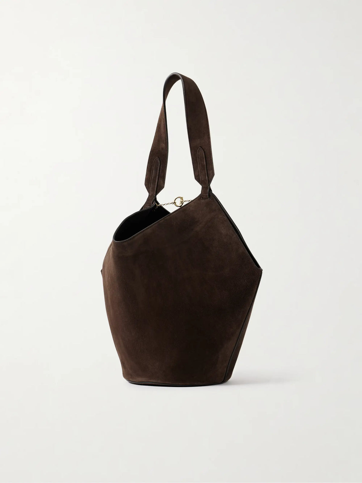 Lotus Small Suede Tote