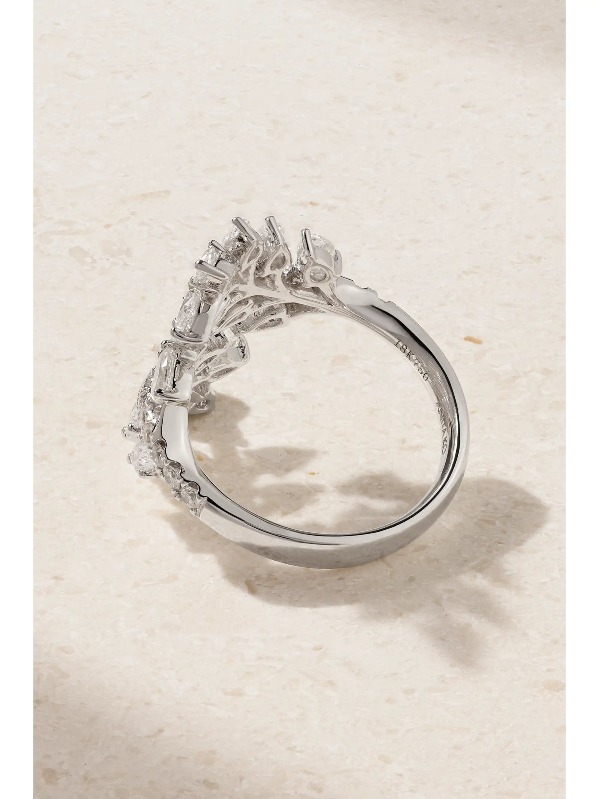 Jasmine 18-karat Gold Diamond Ring