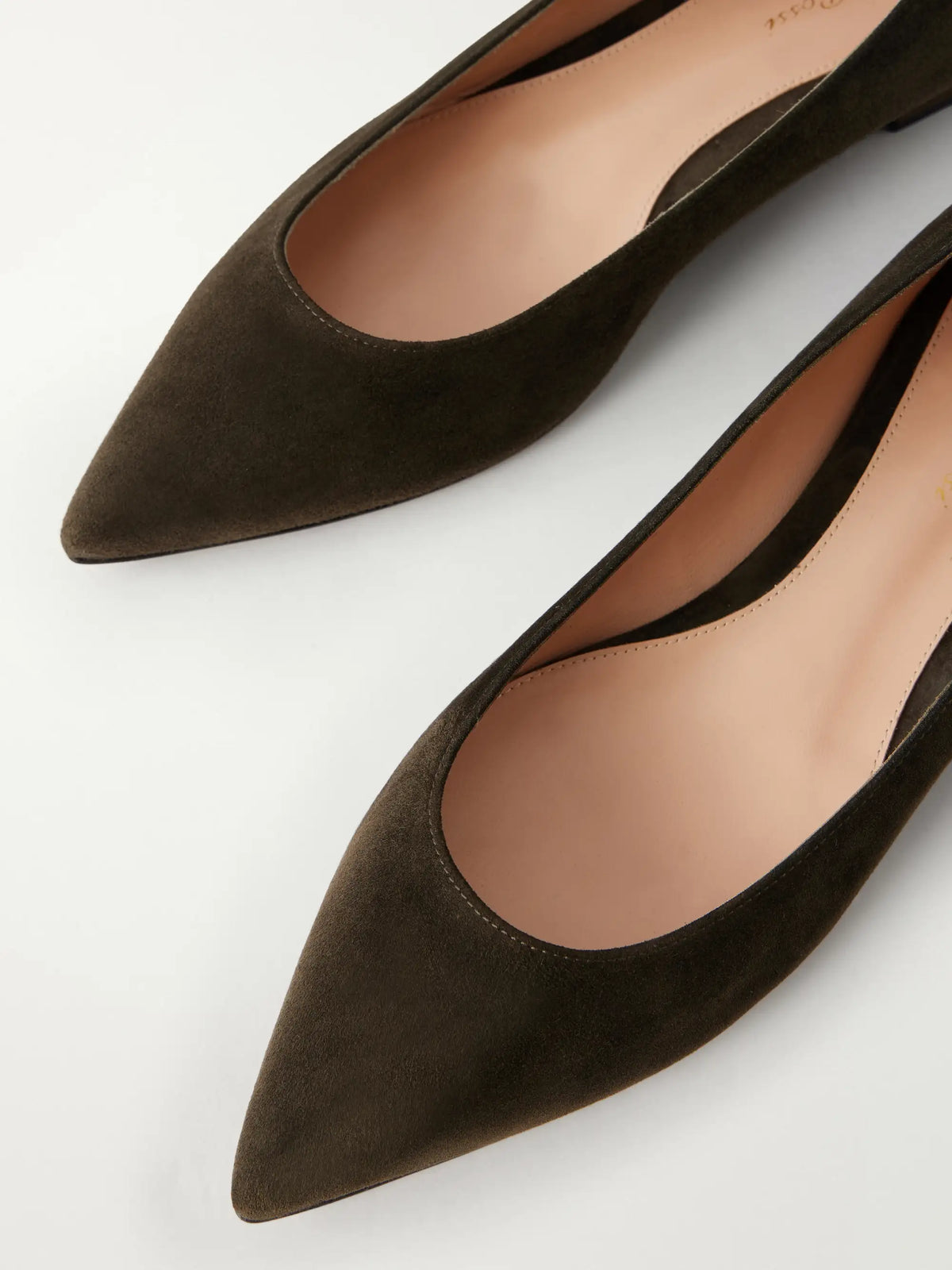Suede Ballet Flats