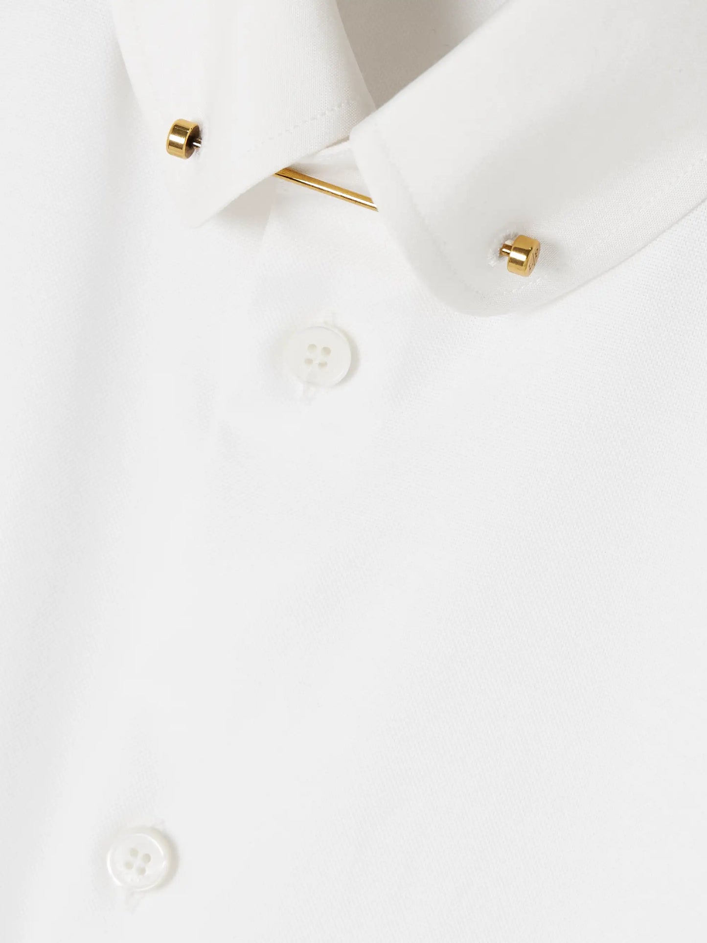 Thea Embellished Cotton Oxford Shirt