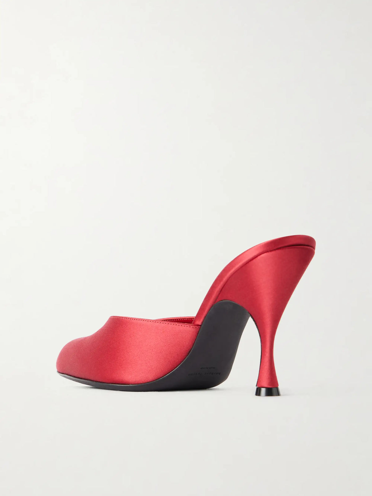 Sitting Pretty 100 Satin Mules