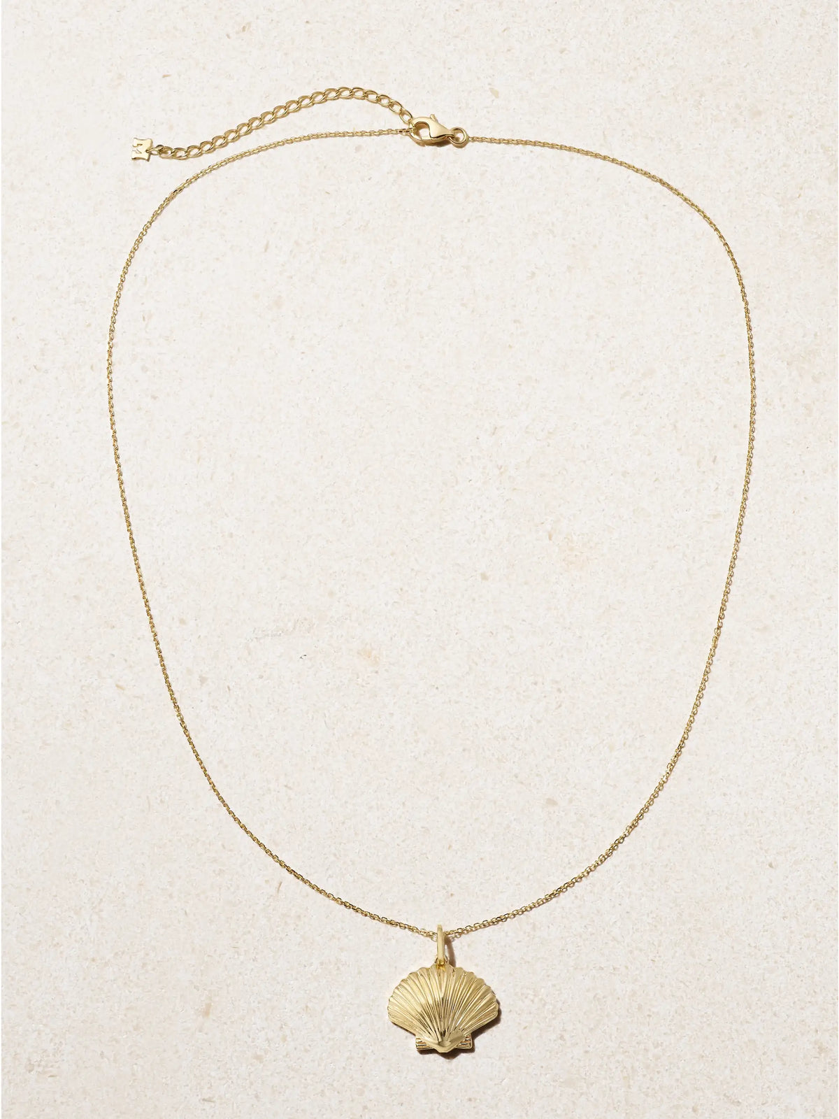 Small Venus 14-karat Gold Necklace