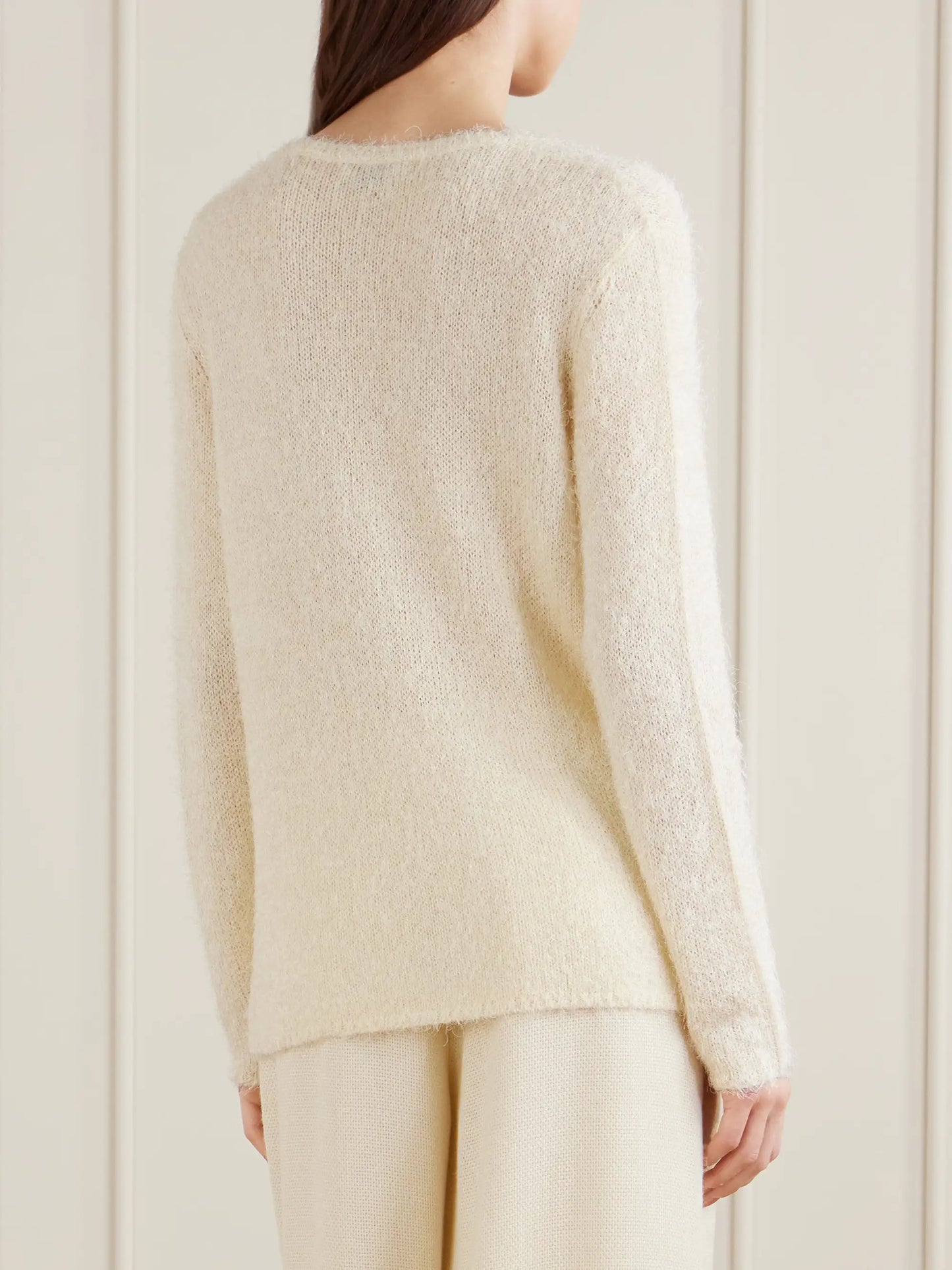 Neoma Silk And Cashmere-blend Sweater