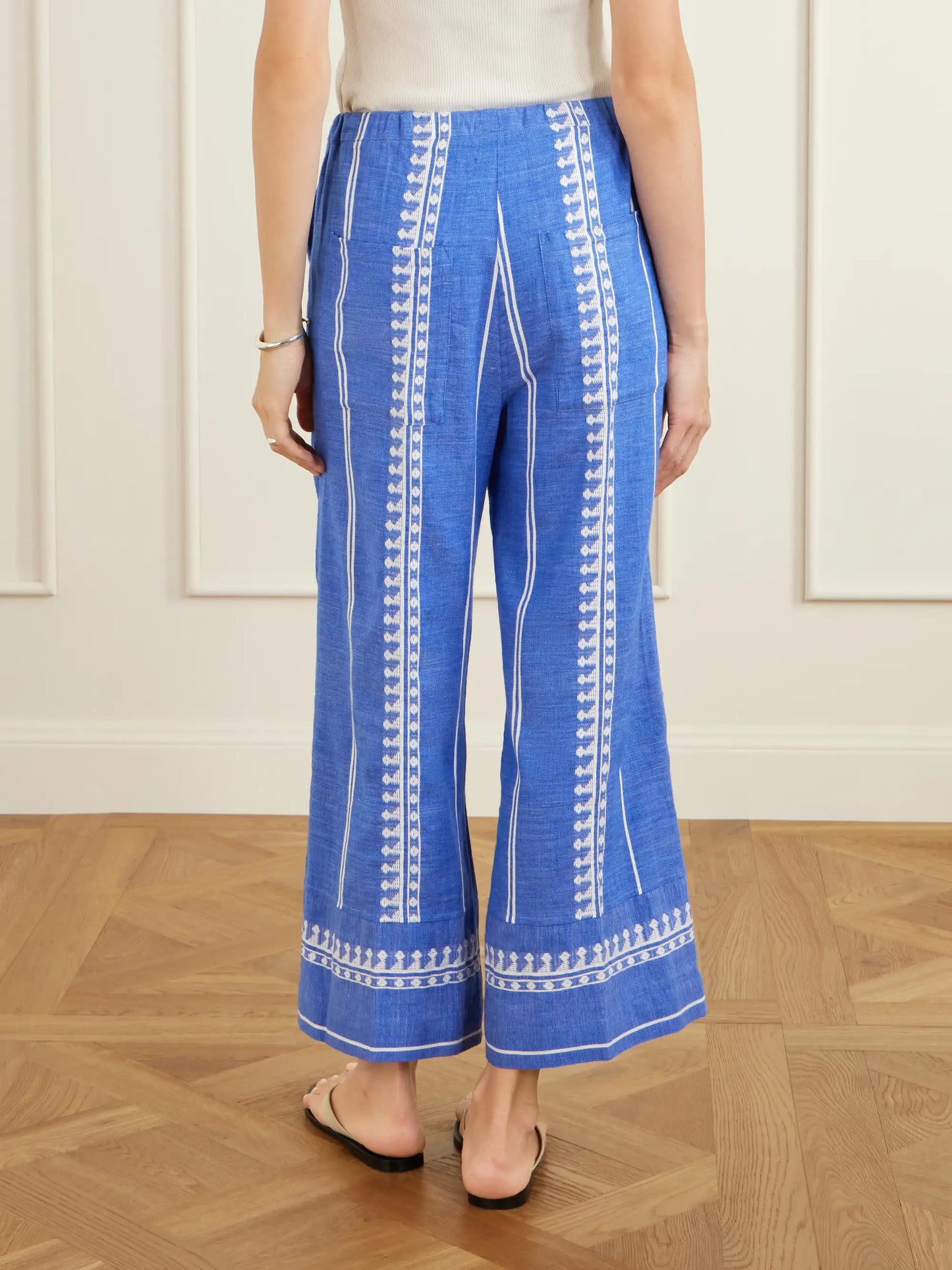 Desta Straight-leg Cotton Pants