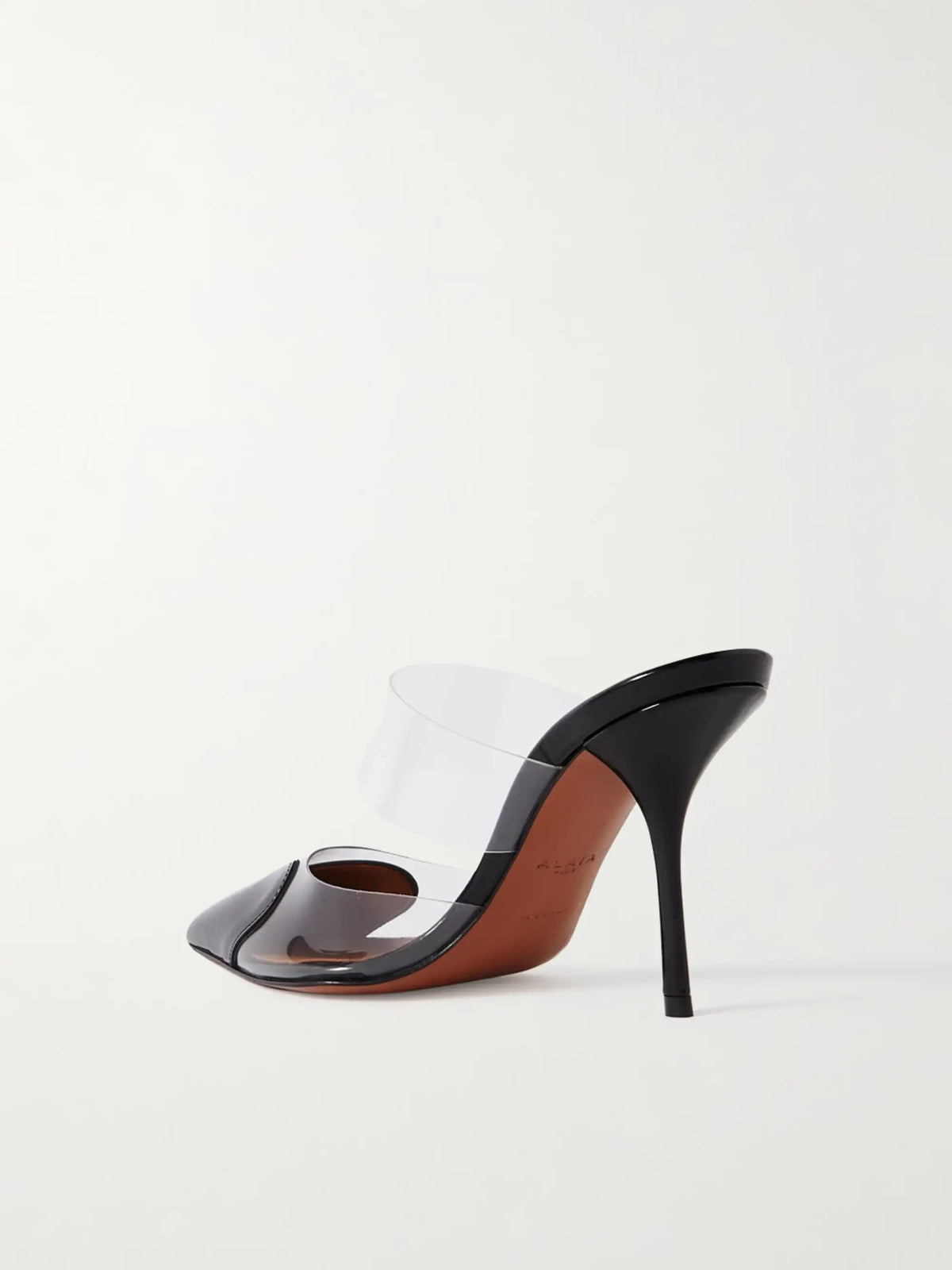 Le Caur 90 Pu And Patent-leather Mules