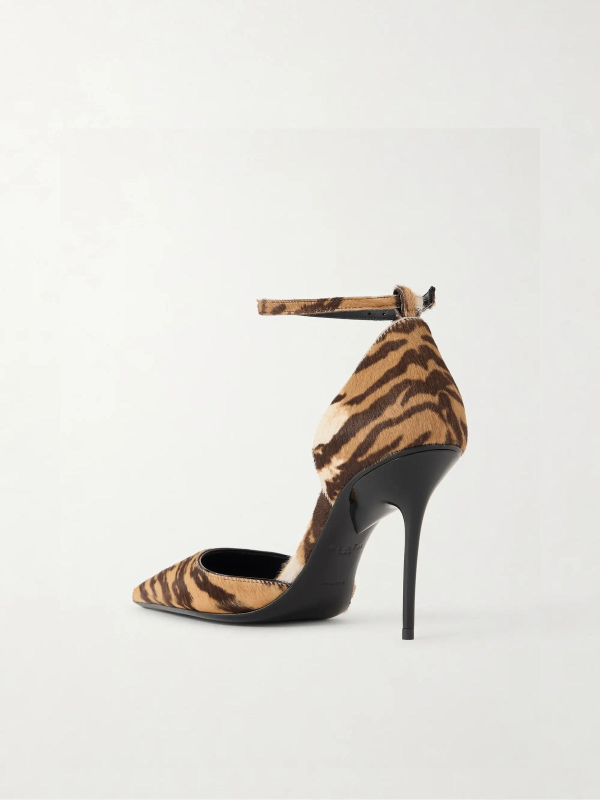 D'orsay 110 Tiger-print Calf Hair Pumps