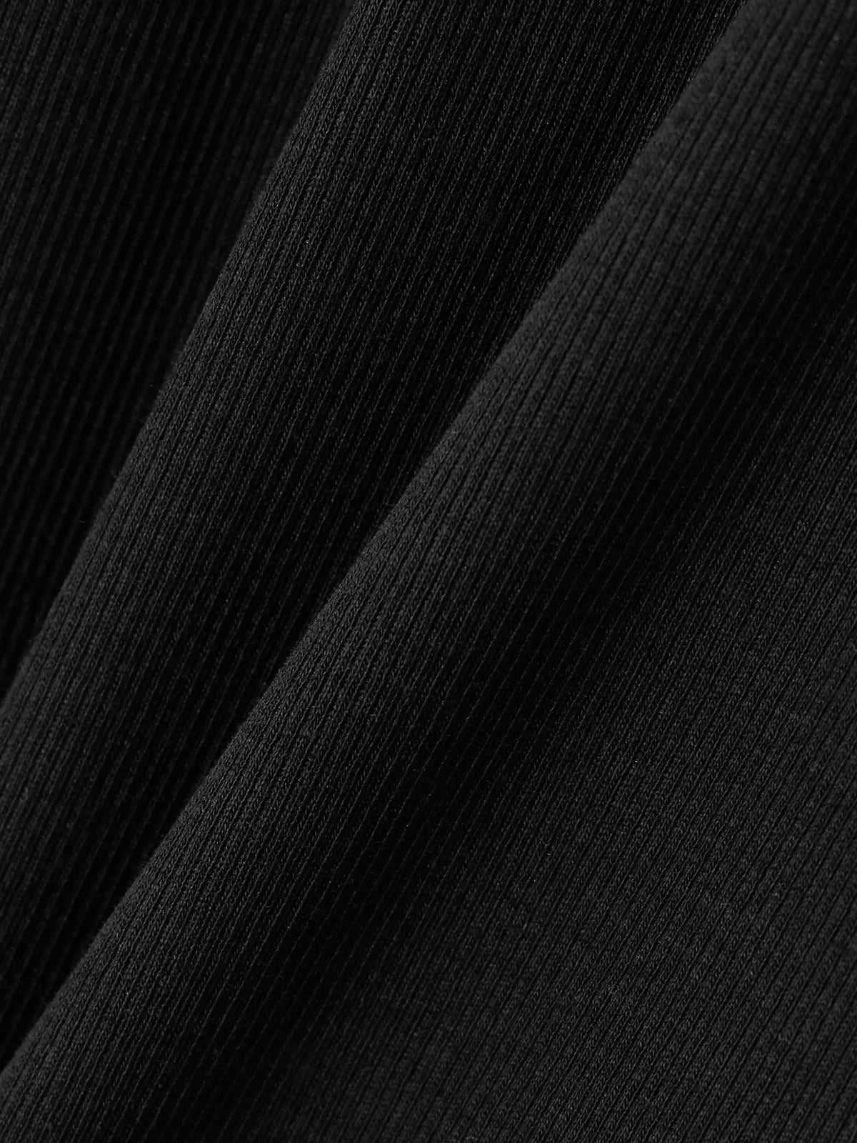 Ribbed Stretch-cotton Jersey T-shirt