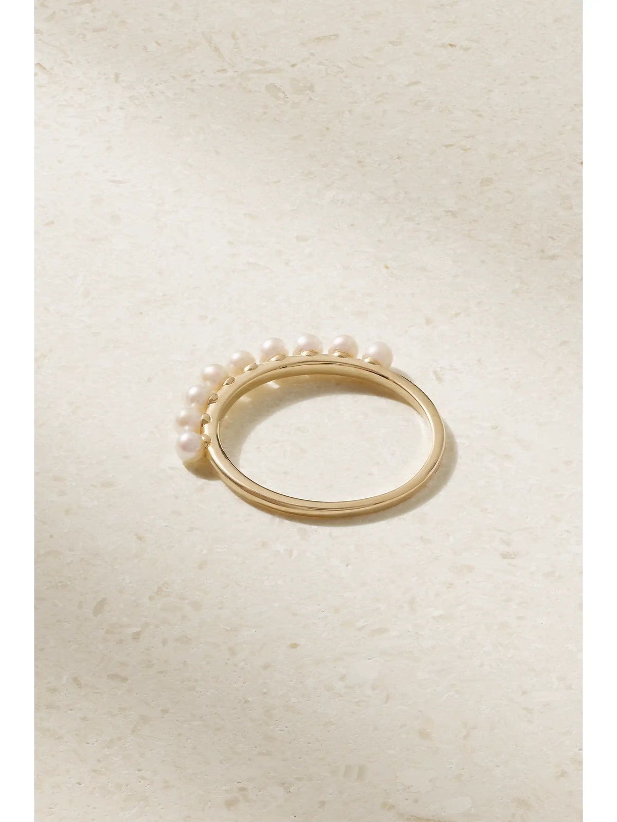 Mateo 14-karat Gold Pearl Ring