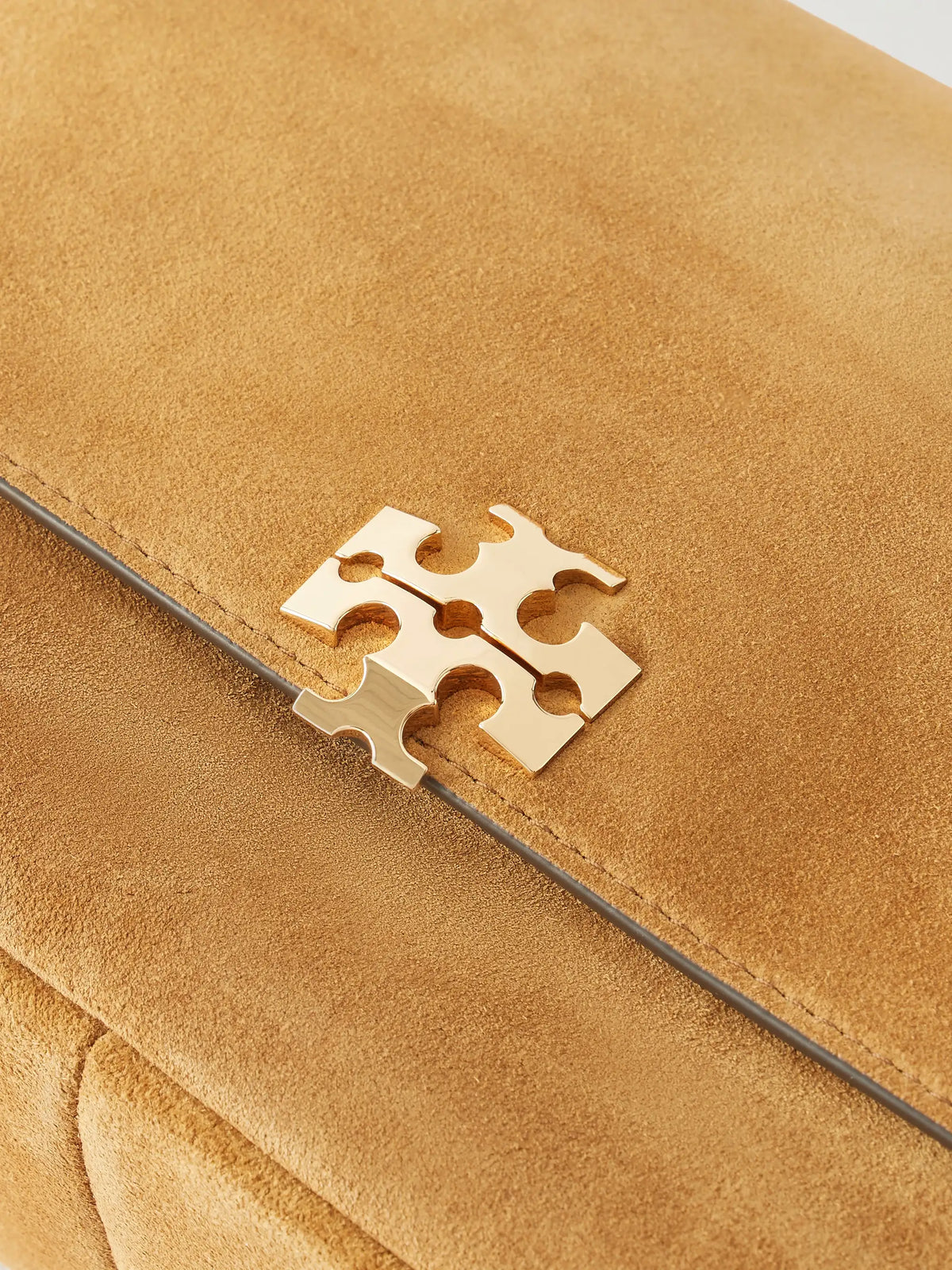 Charlie Logo-embellished Suede Shoulder Bag