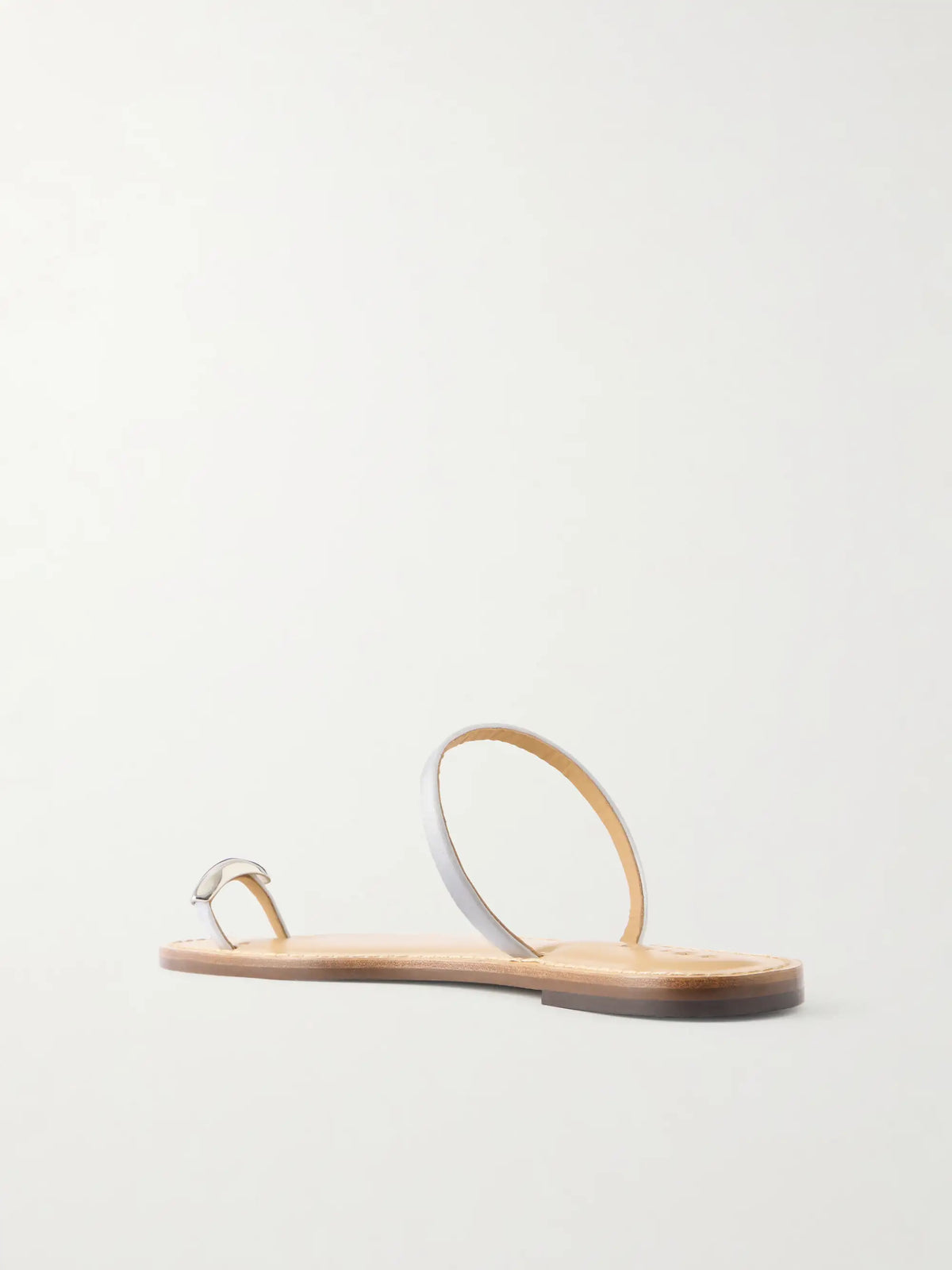 The Kibera Embellished Satin And Leather Sandals