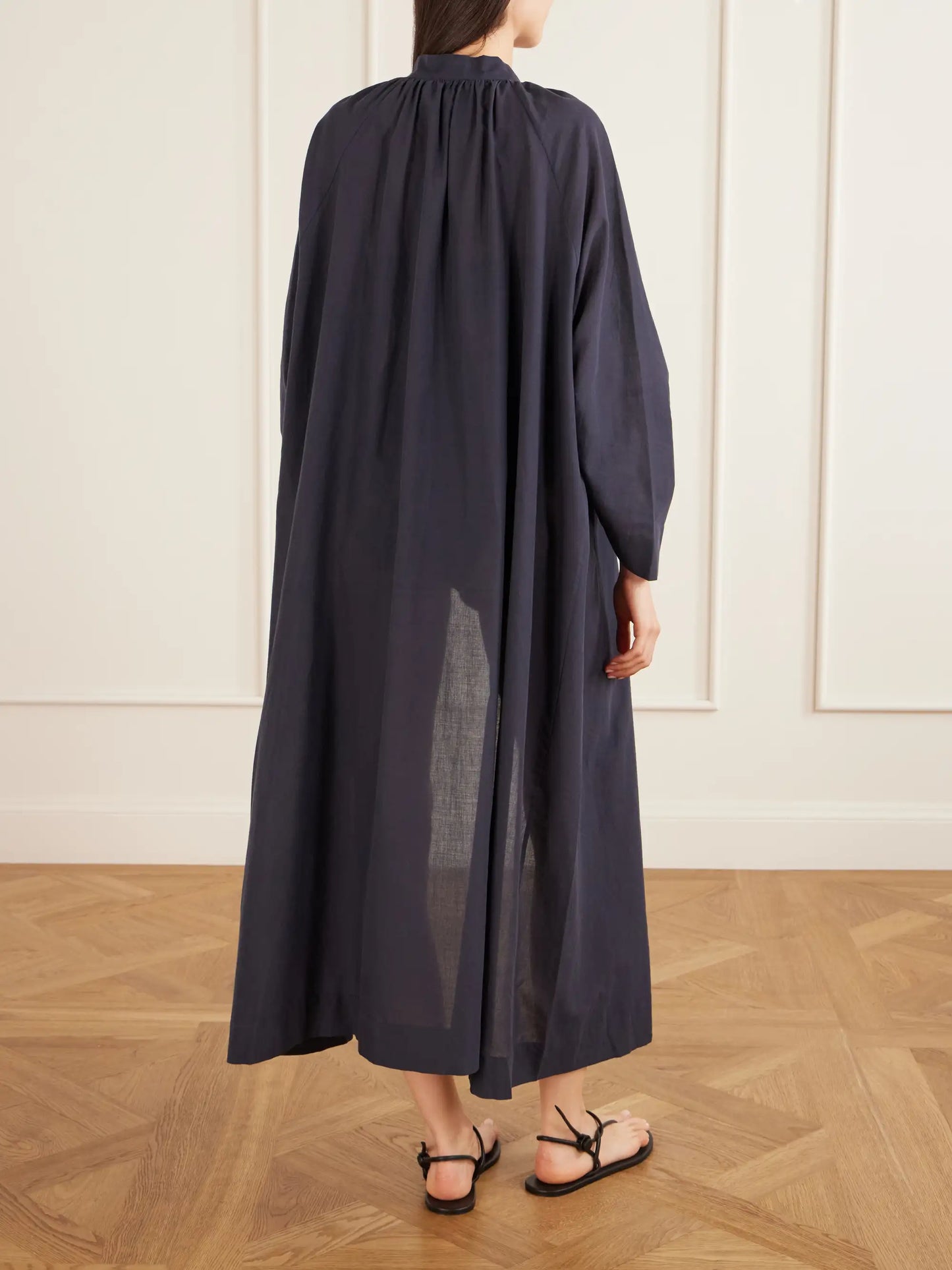 Liquid Summer Cotton-voile Kaftan