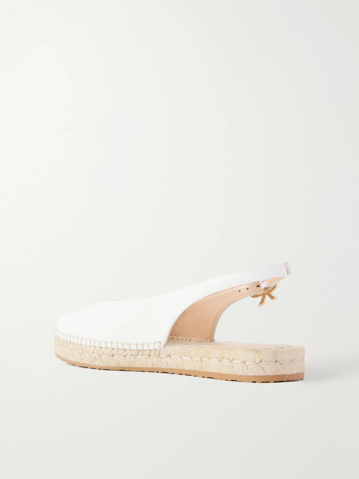 Paz Leather Slingback Espadrilles