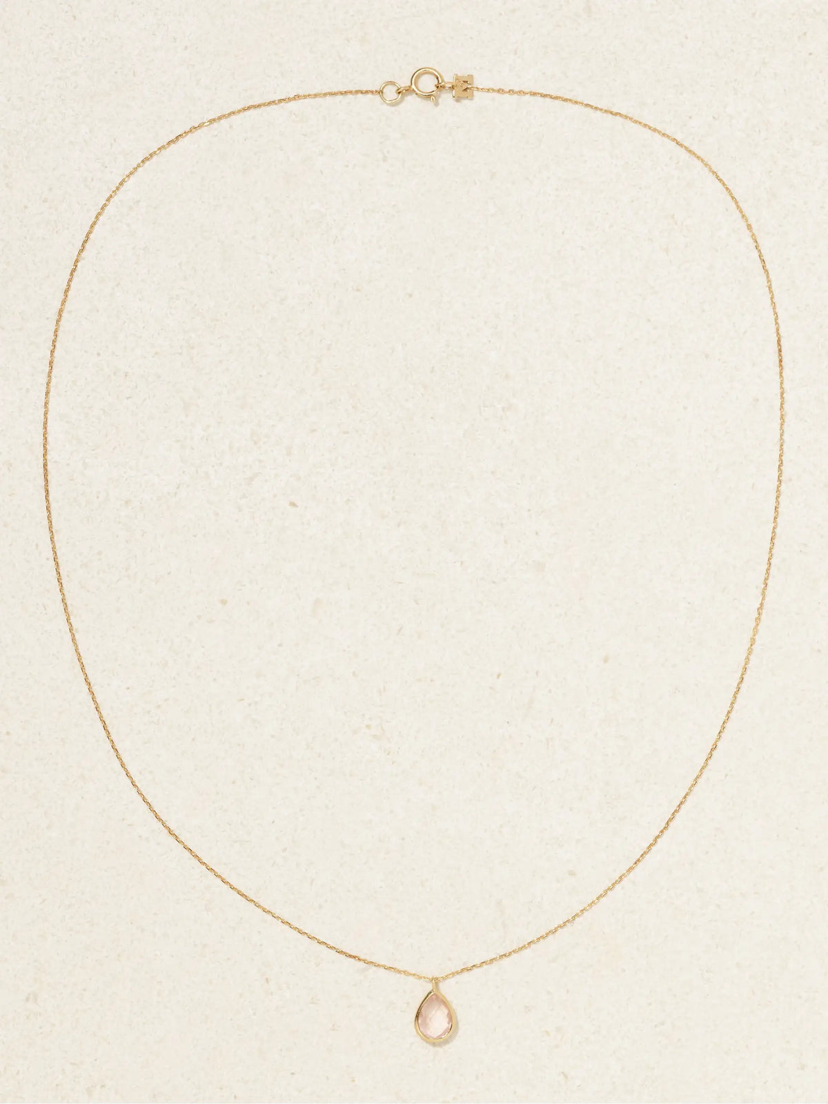 14-karat Gold Topaz Necklace