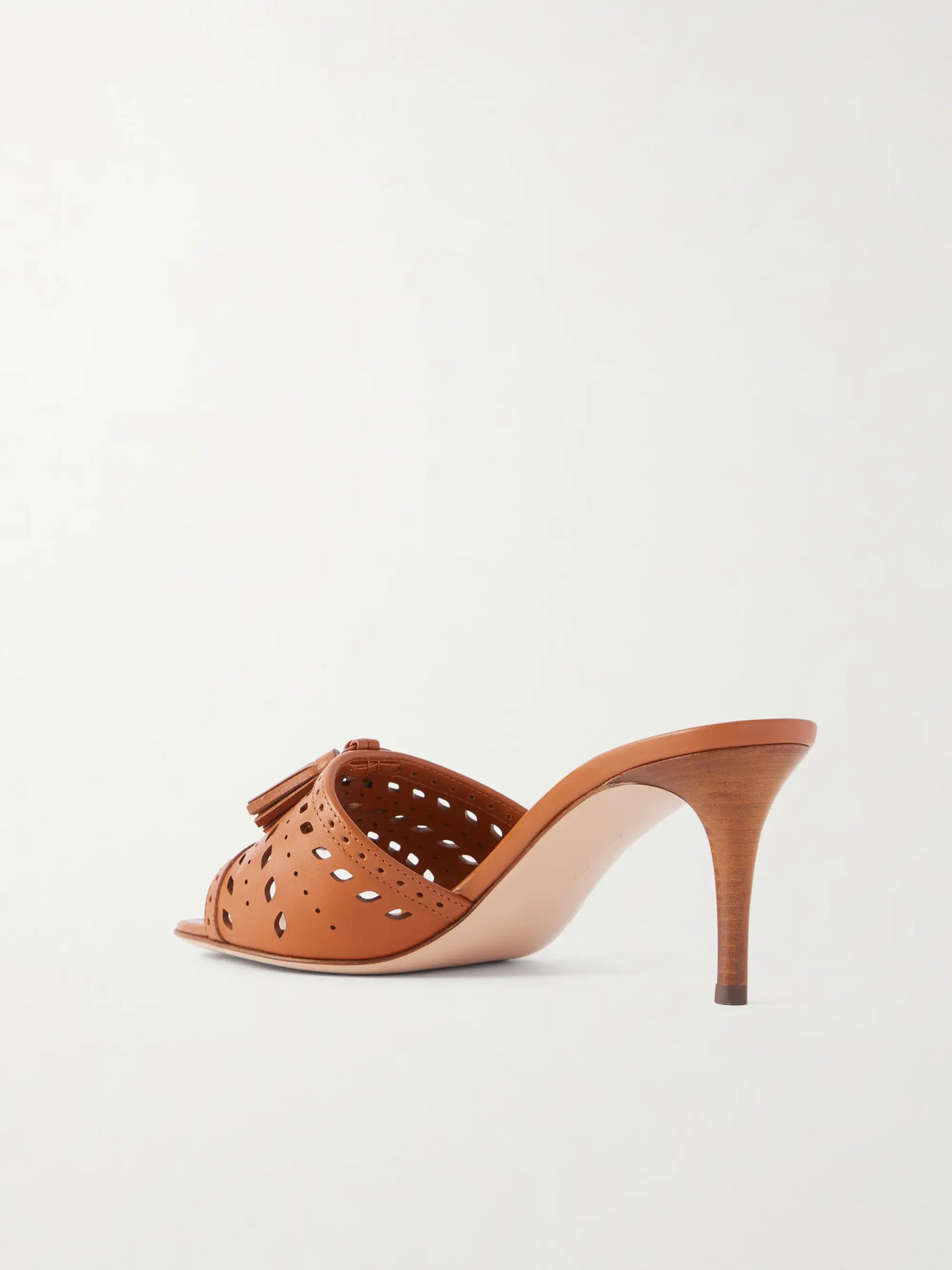 70 Laser-cut Leather Mules